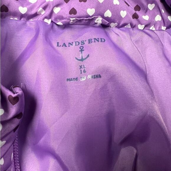 LANDS END GIRLS VEST SIXE XL (16) WORN ONCE MINT - Picture 3 of 3